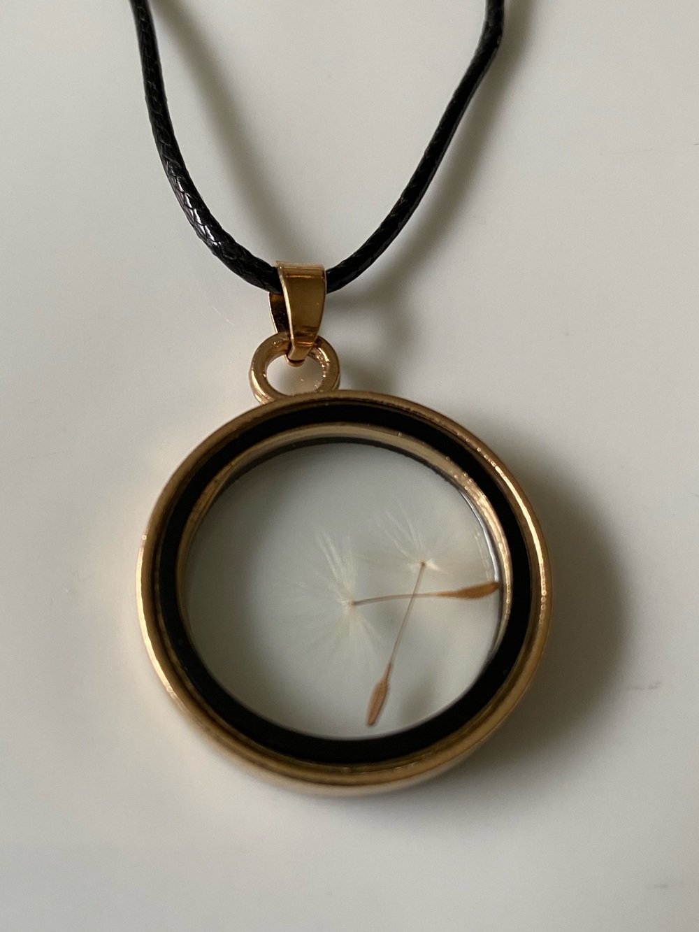 Make a Wish - Dandelion Seed Pendant Necklace
